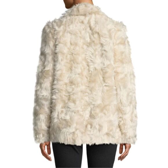 Theory Clairene Jackson Faux Fur Jacket - Picture 2 of 10